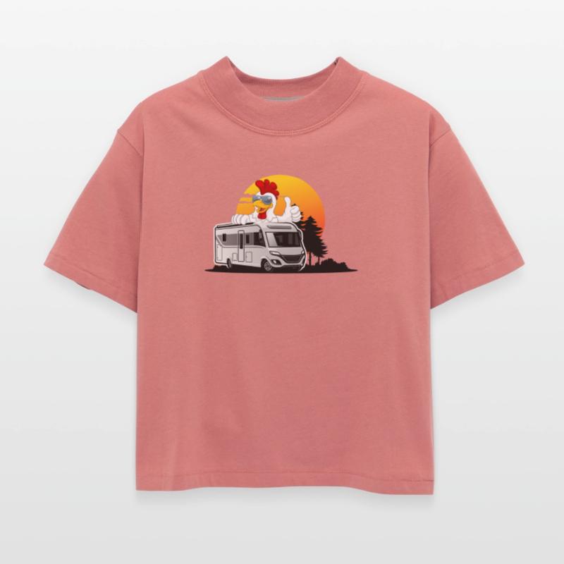 CHICKEN on top of RV