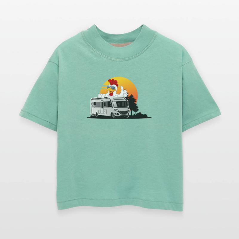 CHICKEN on top of RV