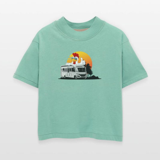 CHICKEN on top of RV