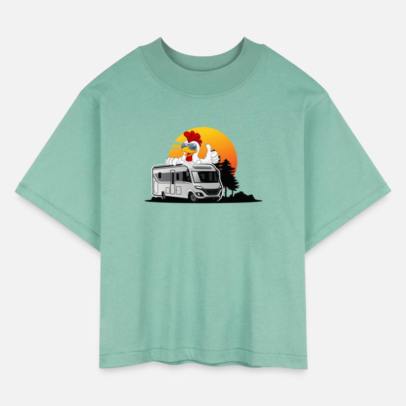 CHICKEN on top of RV