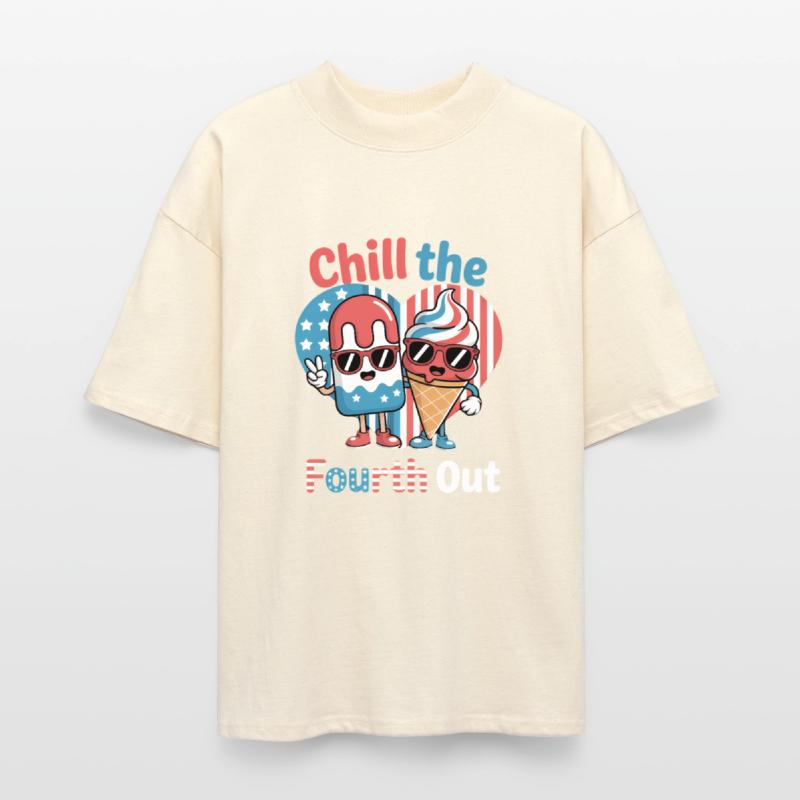 Chill The Fourth Out Patriotic Ice Cream