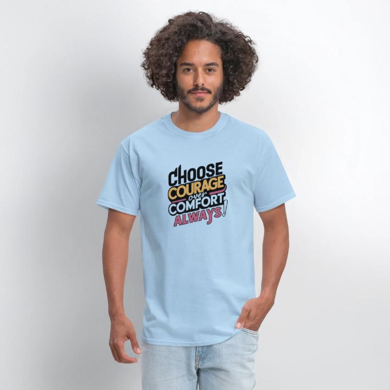 Choose Courage Over Comfort Always Digital Art