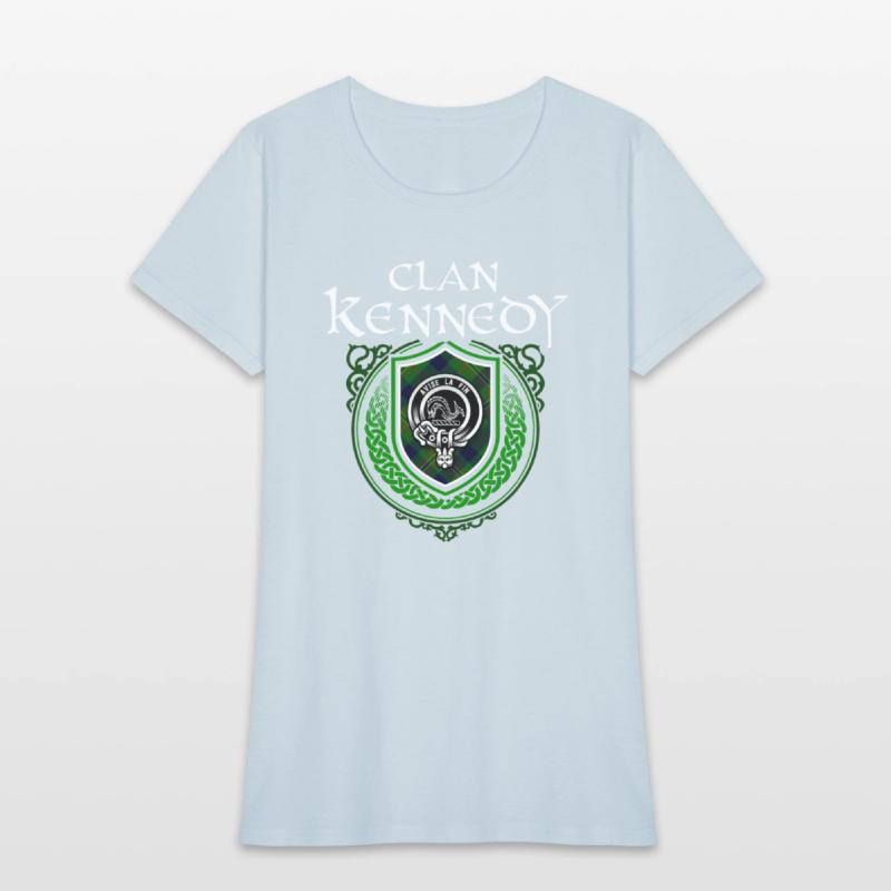 Clan Kennedy Scottish Crest Badge and Tartan