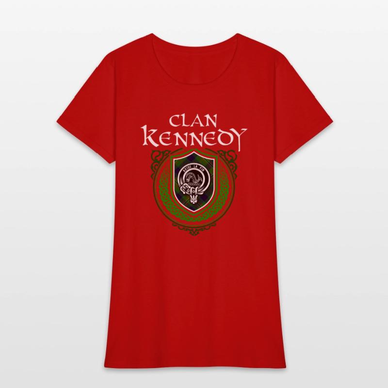Clan Kennedy Scottish Crest Badge and Tartan