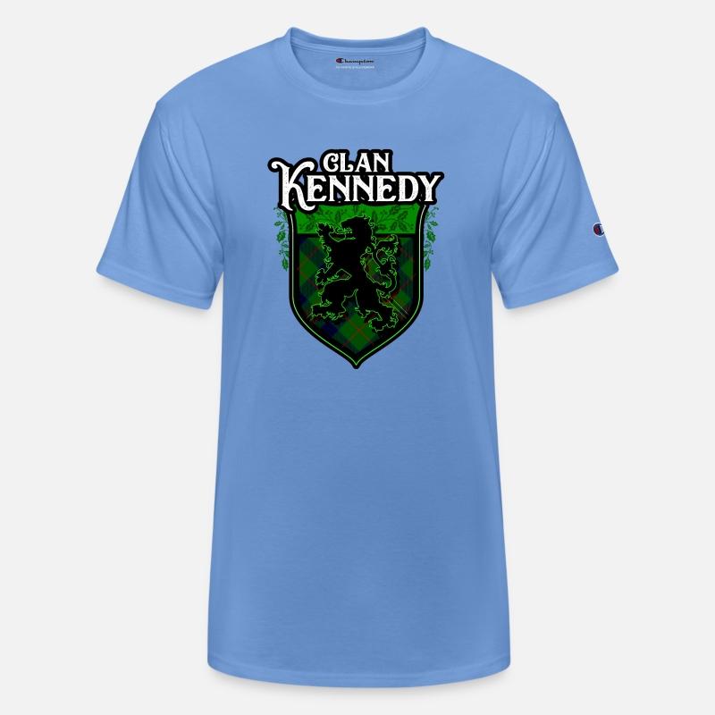 Clan Kennedy Scottish Tartan Rampant Lion Celtic