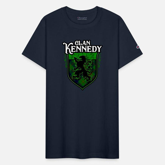 Clan Kennedy Scottish Tartan Rampant Lion Celtic