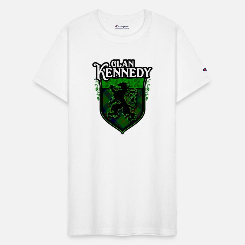 Clan Kennedy Scottish Tartan Rampant Lion Celtic