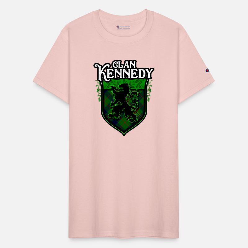 Clan Kennedy Scottish Tartan Rampant Lion Celtic