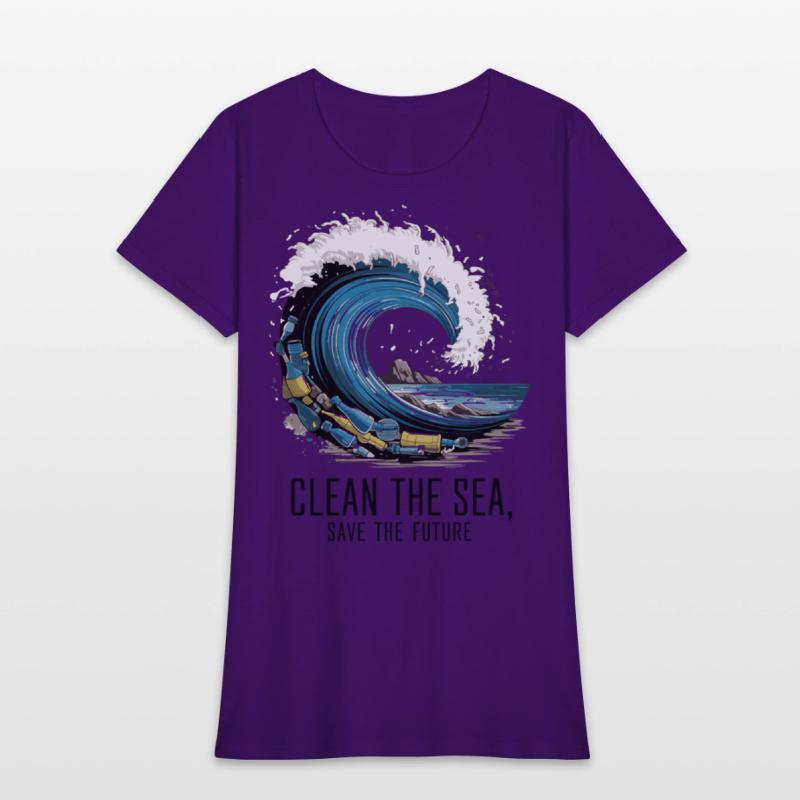 Clean the Sea Save the Future Ocean Art