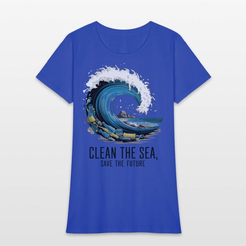 Clean the Sea Save the Future Ocean Art