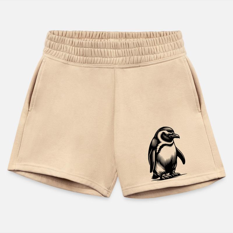 Clever Little Kids Penguin Tattoo Style