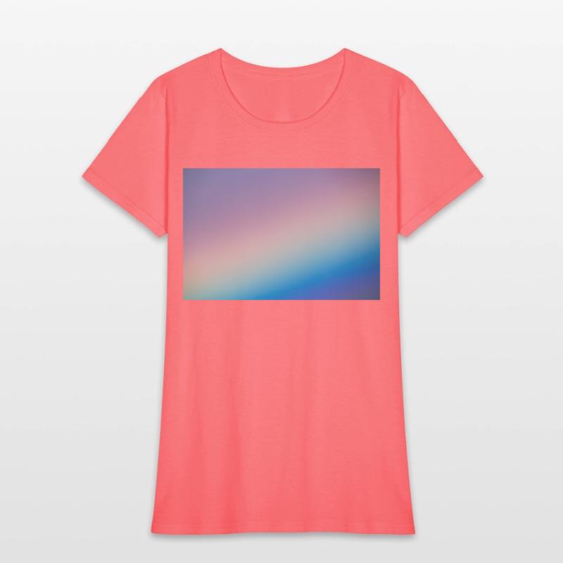 Closeup of a beautiful rainbow in the morning sky.