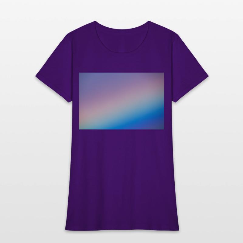 Closeup of a beautiful rainbow in the morning sky.