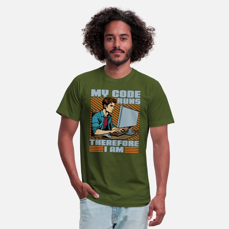 Coder My Code Runs Therefore I Am Web Developer