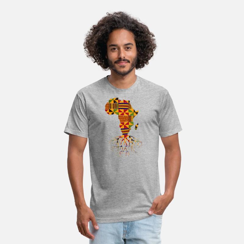 Cool Africa Map Shirt Traditional Kente Cloth