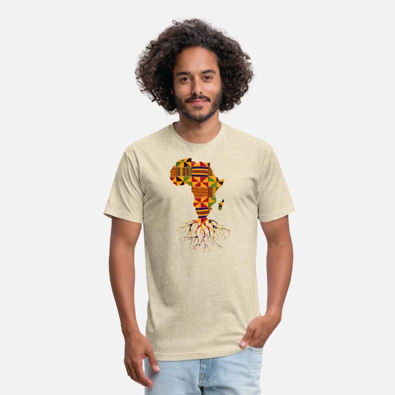 Cool Africa Map Shirt Traditional Kente Cloth