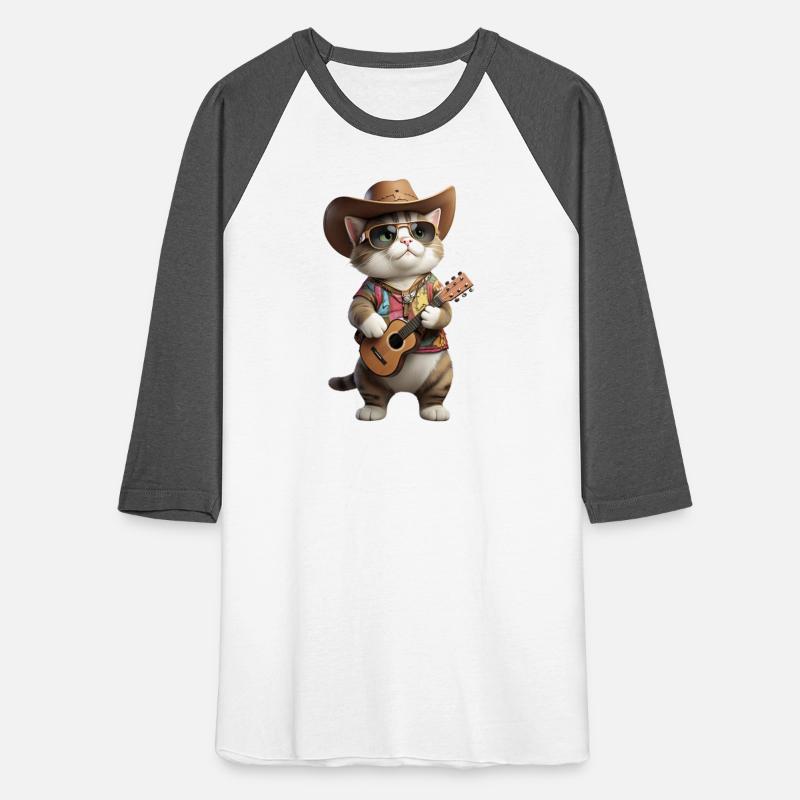 Cool Cat with Detailed Jacket Guitar