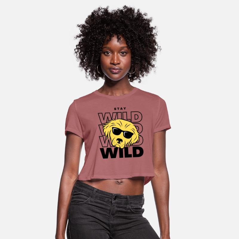 Cool Dog Stay Wild Side T Shirt
