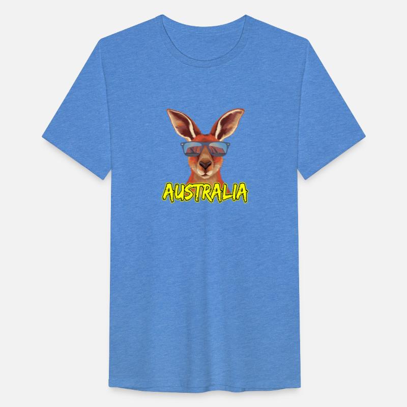 Cool Kangaroo with Sunglasses Celebrating