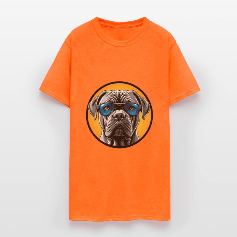 Cool Mastiff with Blue Shades