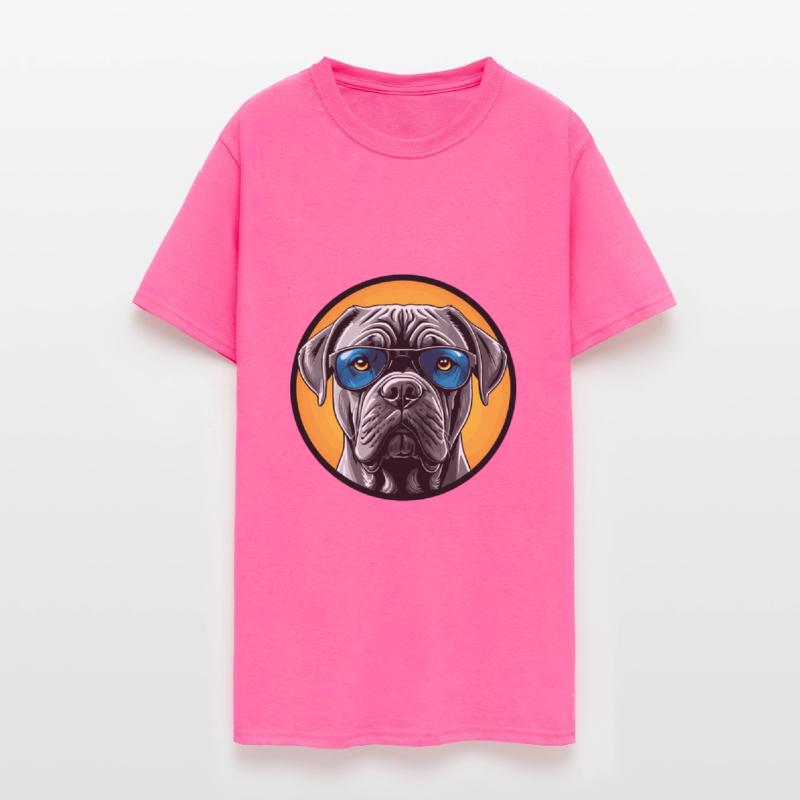 Cool Mastiff with Blue Shades