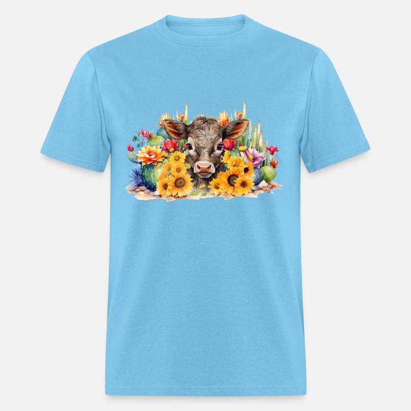 Cow cactus and sunflower, Western Cow sunflower