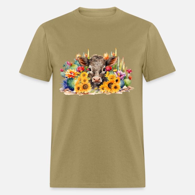 Cow cactus and sunflower, Western Cow sunflower