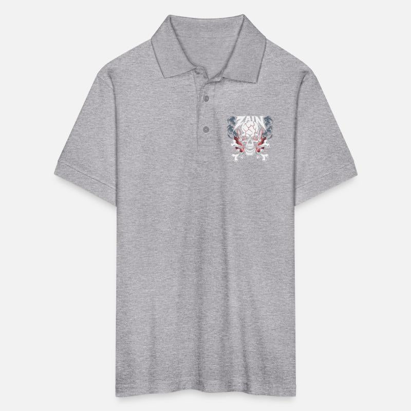 Cracked Skull with Smoldering Smoke