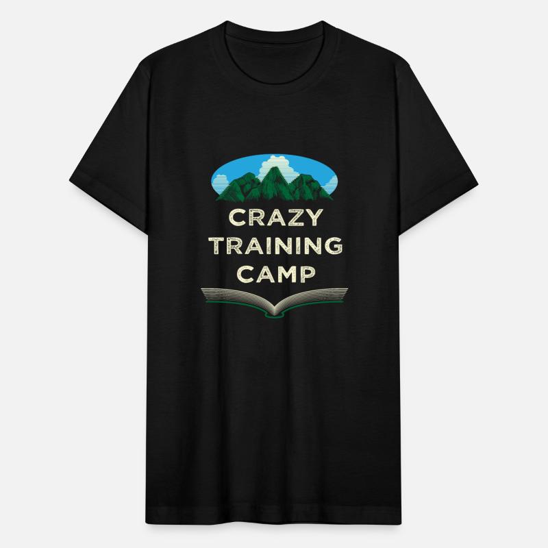 Crazy Training Camp Funny Camping Humor Camper Sum