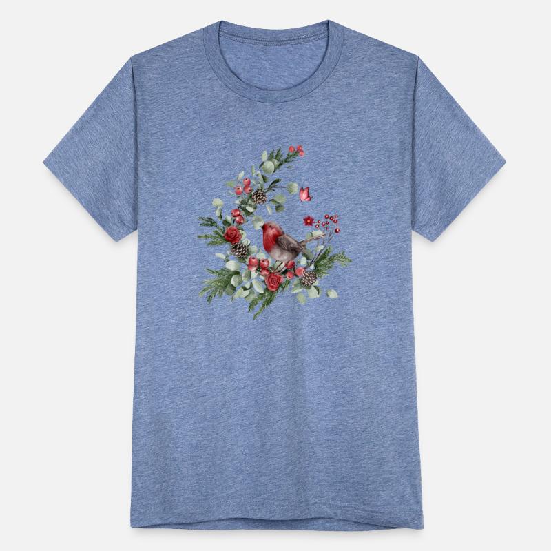 Cute Bird Perched On A Pine Branch