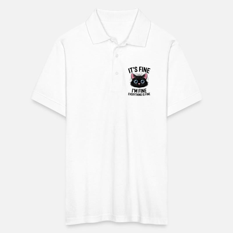 Cute black It's Fine I'm Fine Everything is Fine