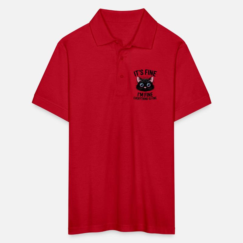 Cute black It's Fine I'm Fine Everything is Fine