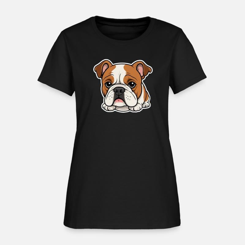 Cute Bulldog Comic Style Design 3