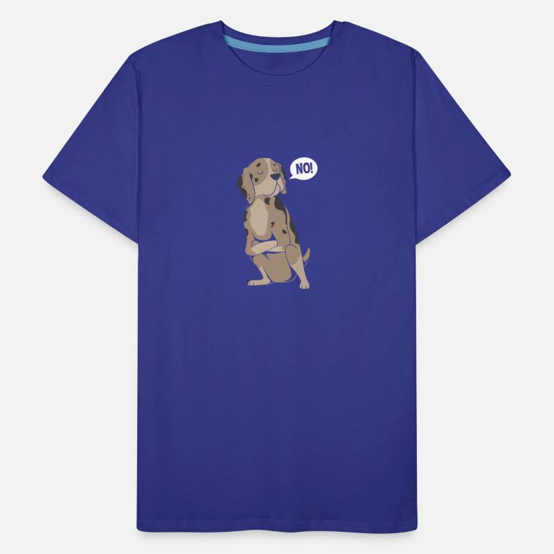 Cute Dog Saying No Catahoula Leopard Dog