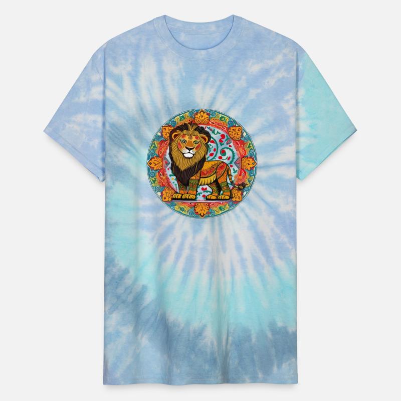 Cute Lion in Alebrijes Frame