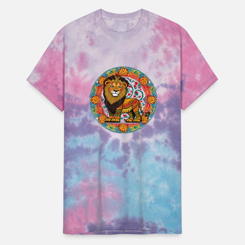 Cute Lion in Alebrijes Frame