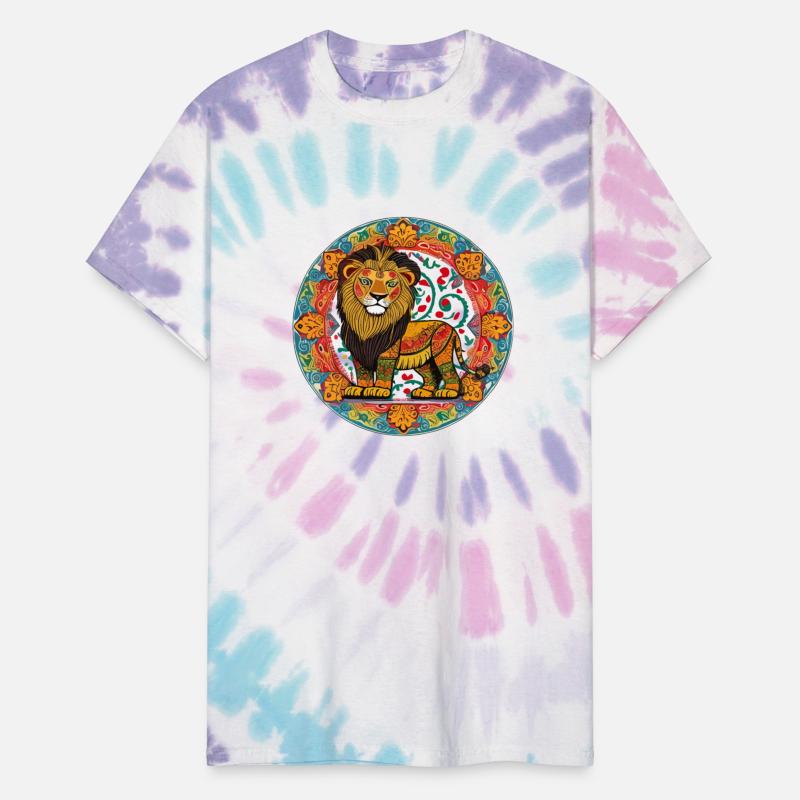 Cute Lion in Alebrijes Frame