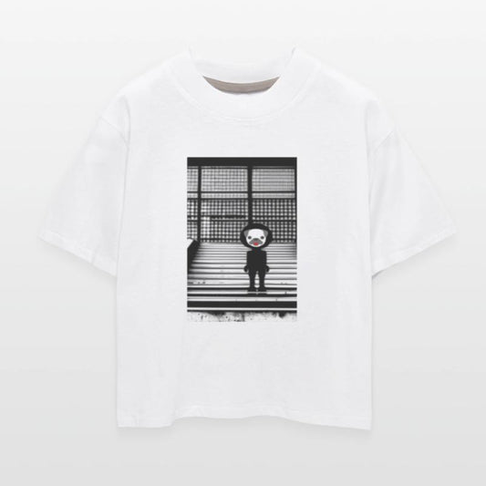 Cute Pug in Hoodie Standing on the Steps - Street