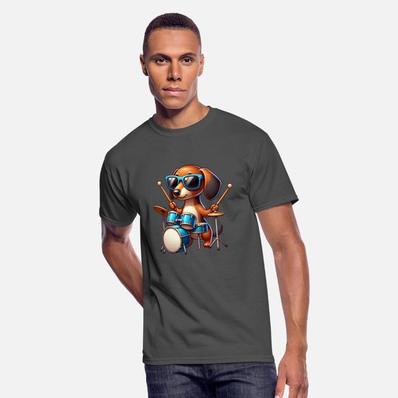 Dachshund Drummer Wiener Dog Design