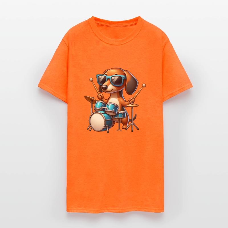 Dachshund Drummer Wiener Dog Design