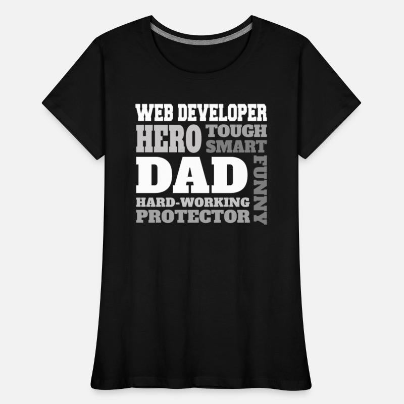 Daddy job funny Quote Dad Web Developer