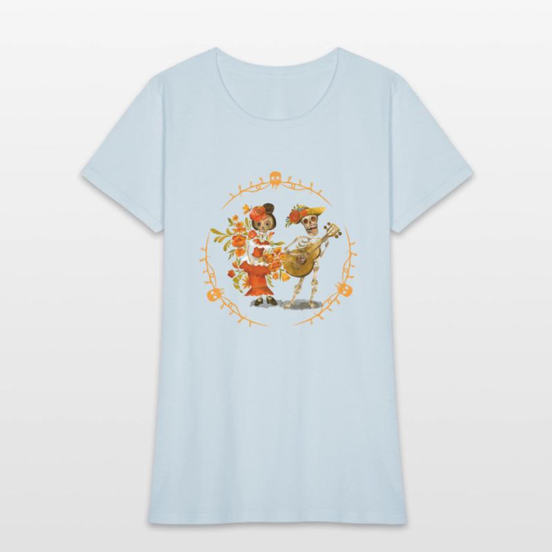 dancing skeletons Halloween T-Shirt