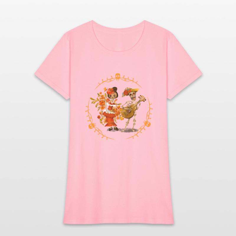 dancing skeletons Halloween T-Shirt