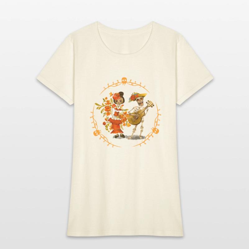 dancing skeletons Halloween T-Shirt