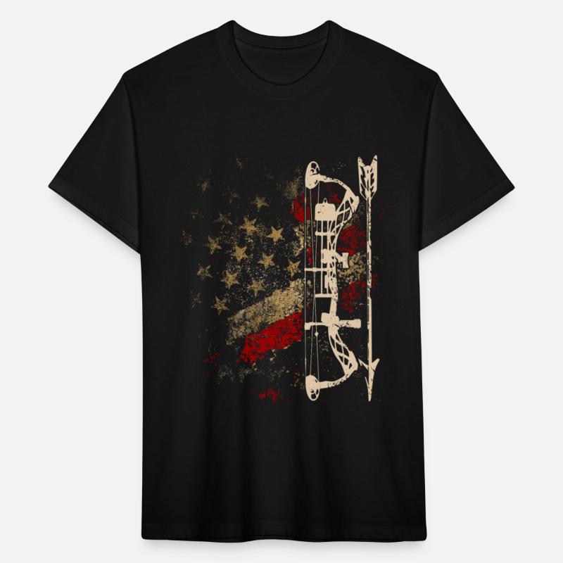 Deer Hunter American Flag Bowhunting Bow Archery