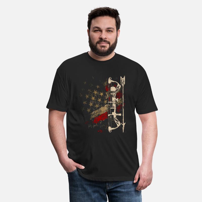 Deer Hunter American Flag Bowhunting Bow Archery