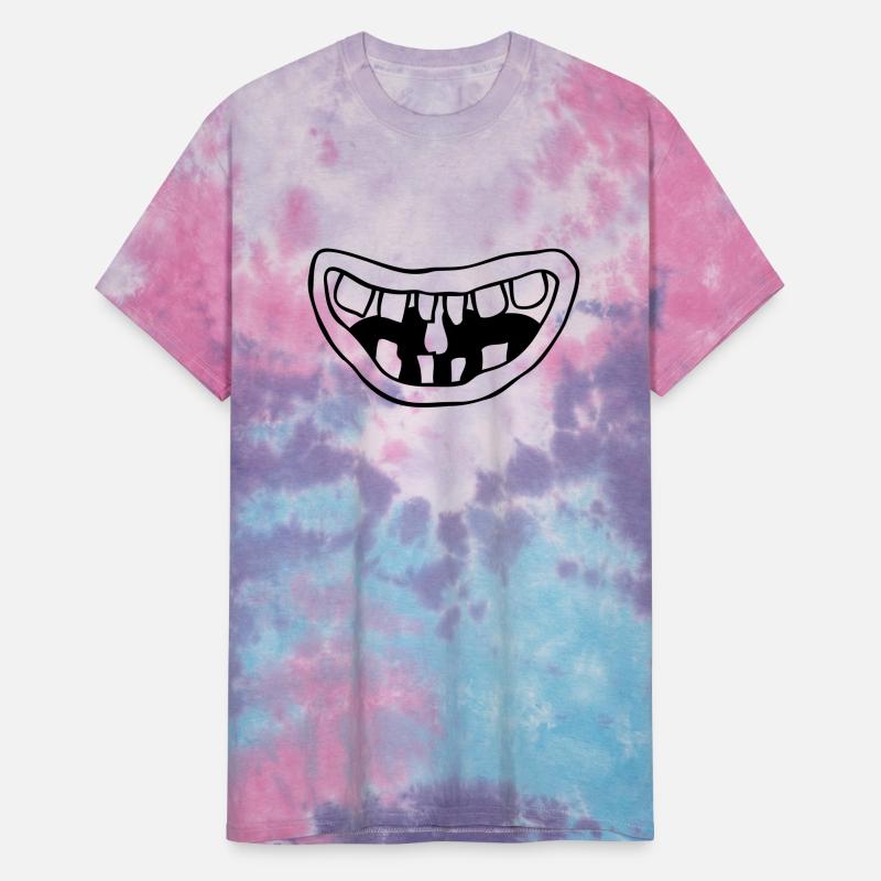 design laughing monster mouth