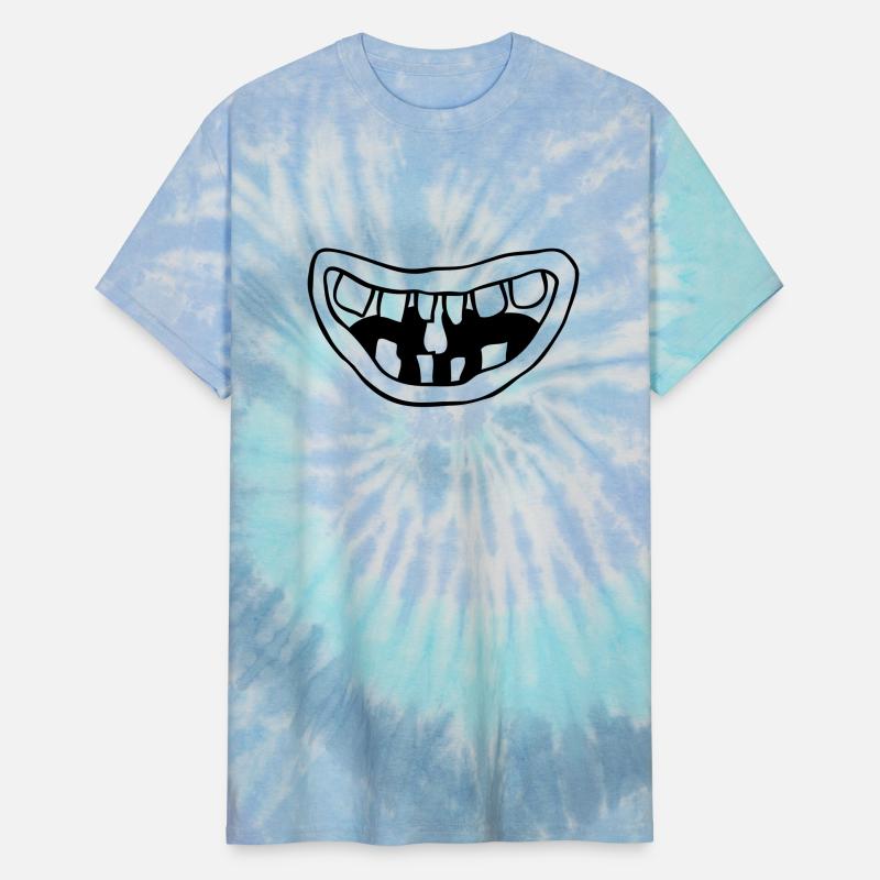 design laughing monster mouth