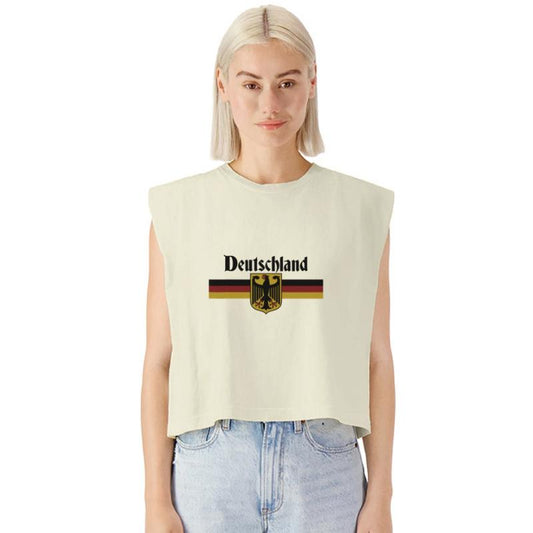 DEUTSCHLAND Germany Flag Coat of Arms Eagle Banner