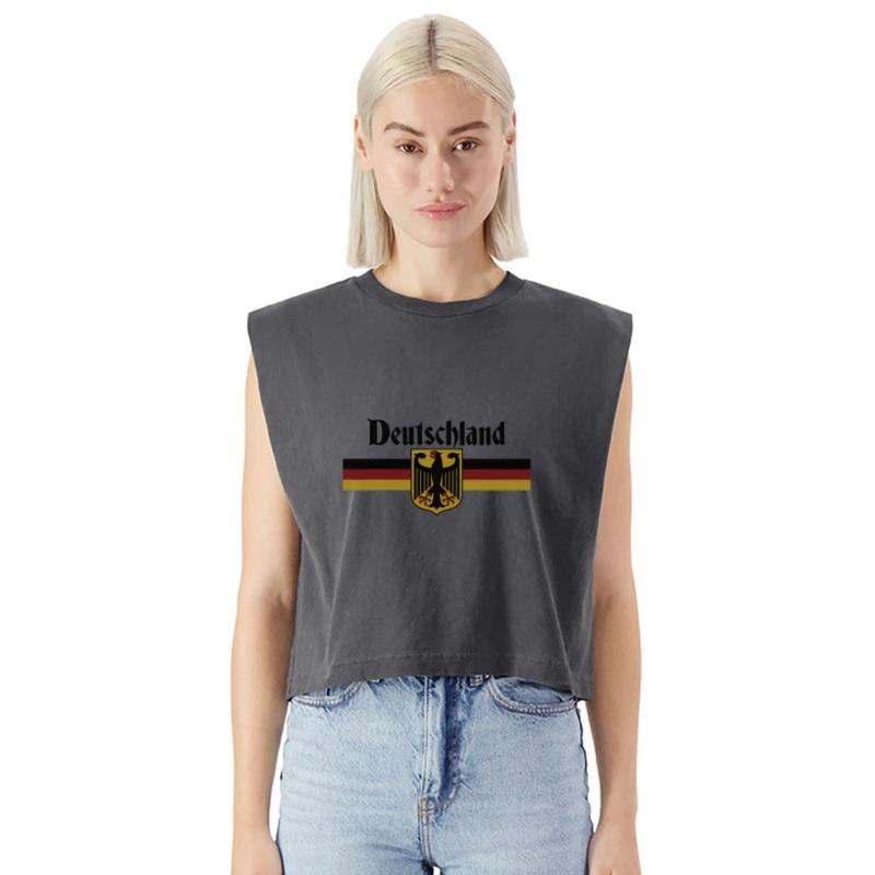 DEUTSCHLAND Germany Flag Coat of Arms Eagle Banner